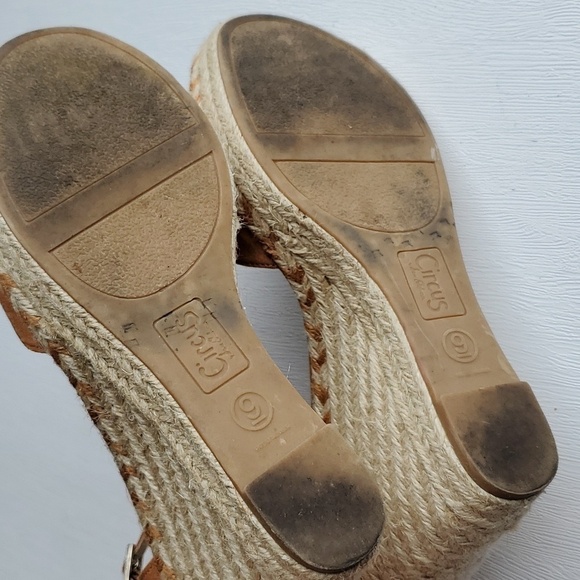 Circus by Sam Edelman Tan Renee Espadrilles Wedge 9 - Picture 9 of 9